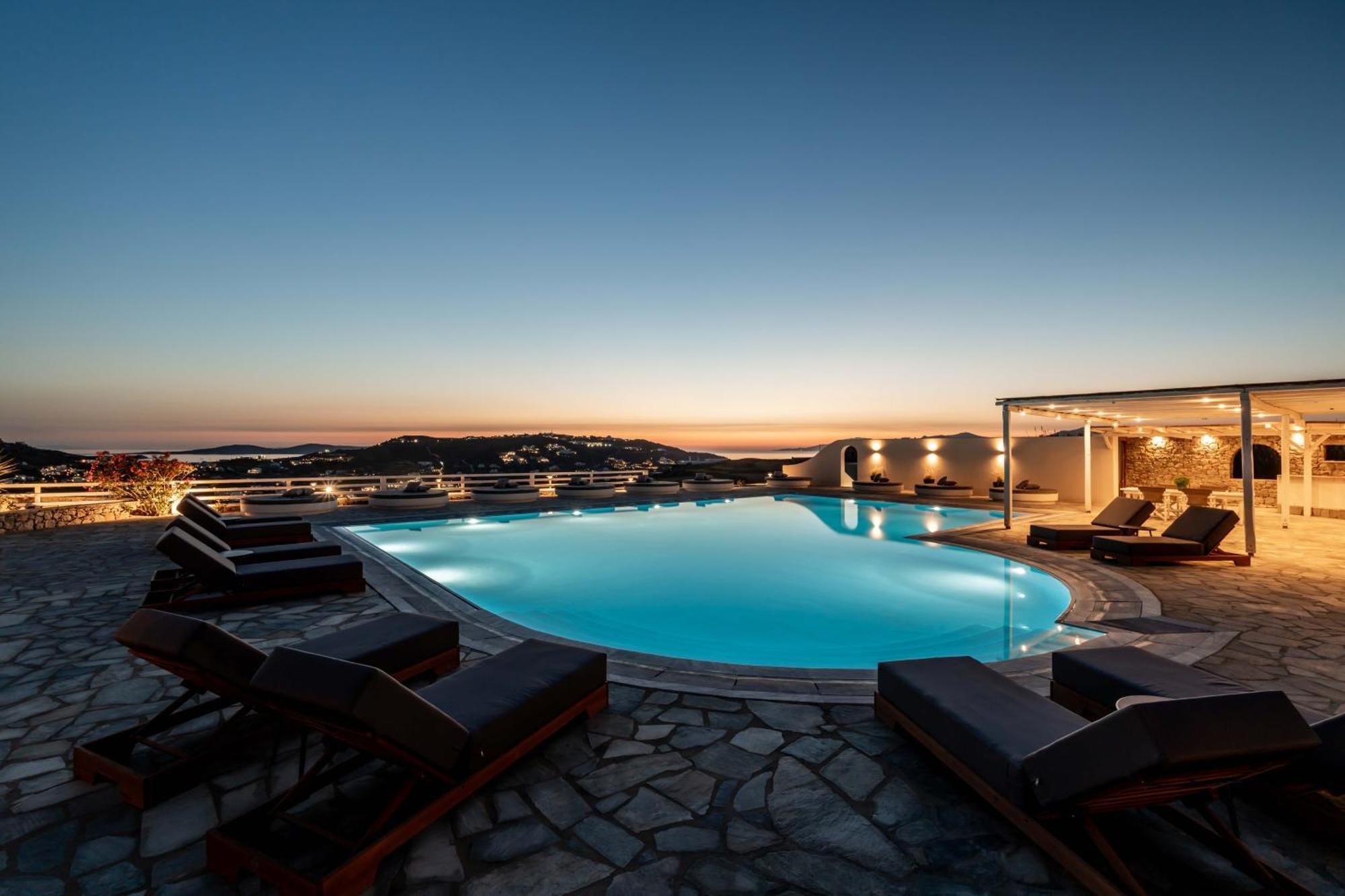 Philosophy Of Mykonos Boutique Hotel Mykonos Town Eksteriør bilde