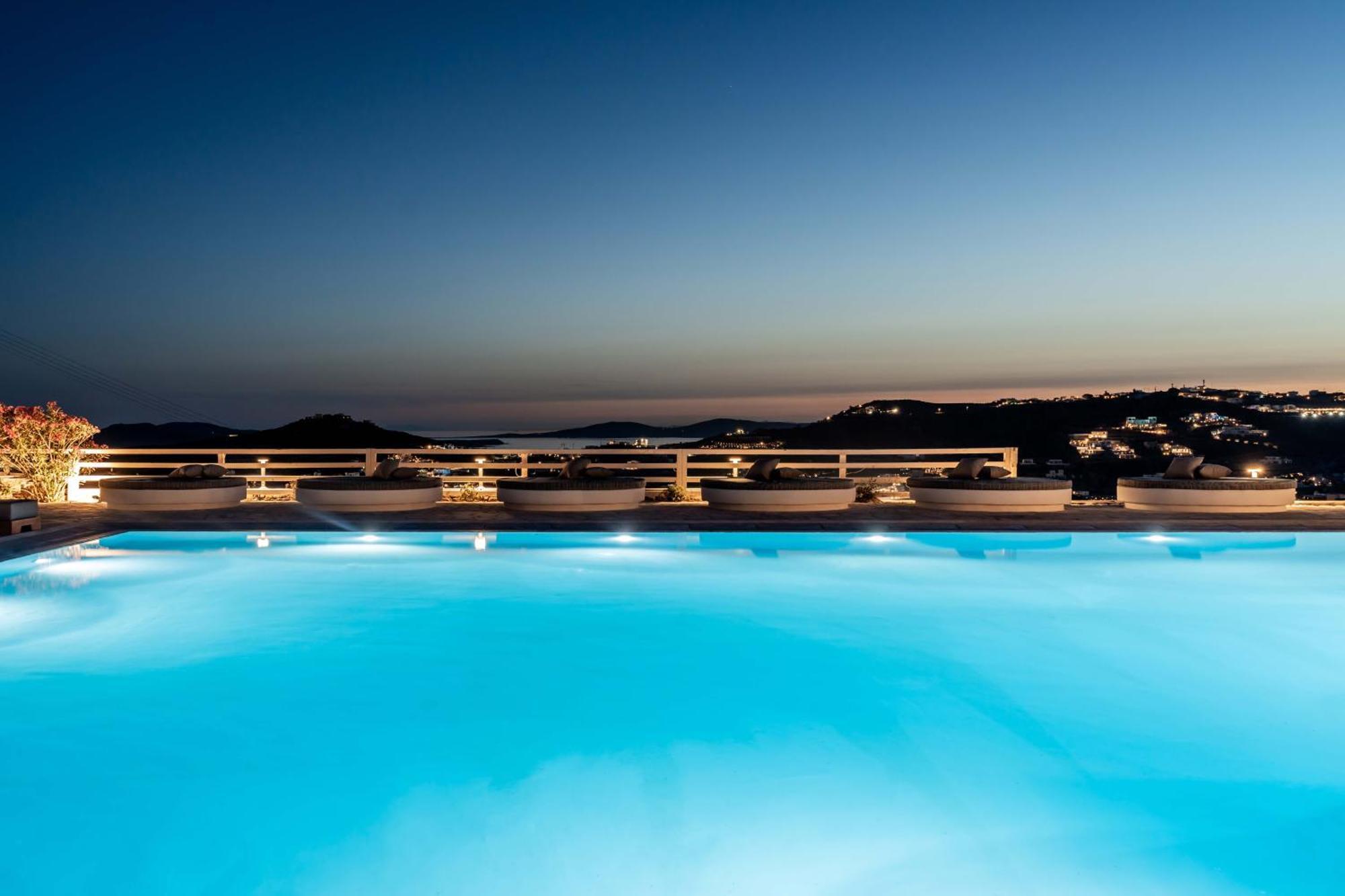 Philosophy Of Mykonos Boutique Hotel Mykonos Town Eksteriør bilde